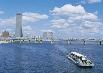 Hangang River Cruise with the impressive 63 City Building in the background