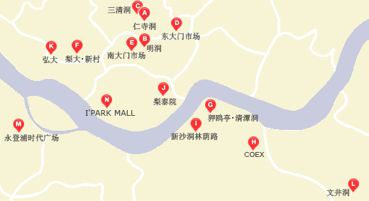首尔地图