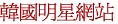 韓國明星網站