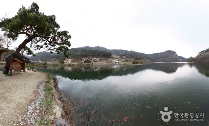 환산정 앞으로 펼쳐진 서성제 풍경