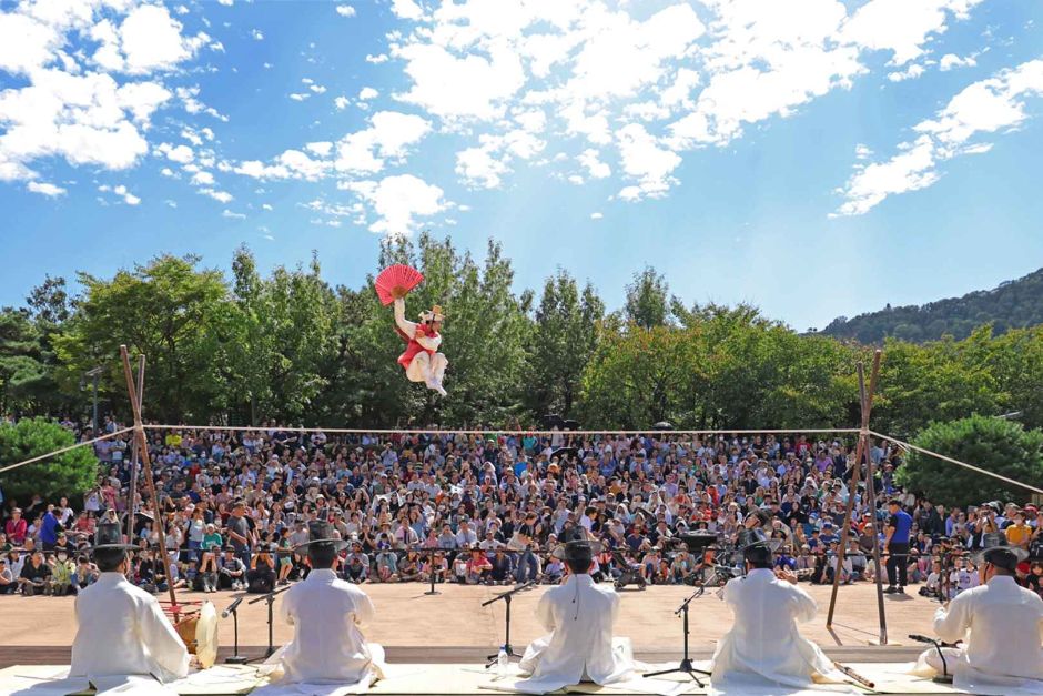 남산골 한가위축제 삼삼오락