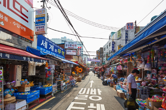 Rue de la papeterie de Dongdaemun (동대문 문구거리)