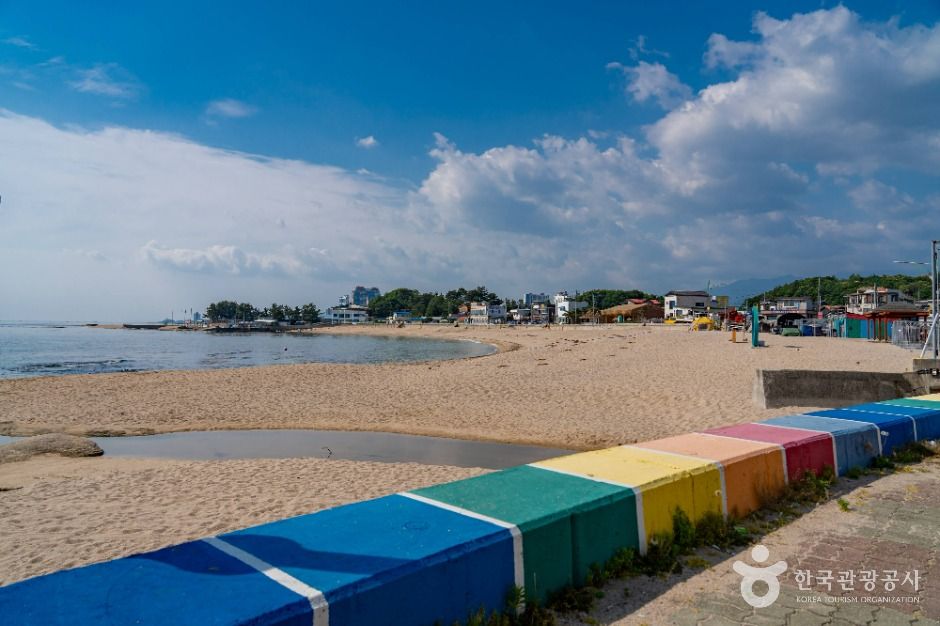 청간해변