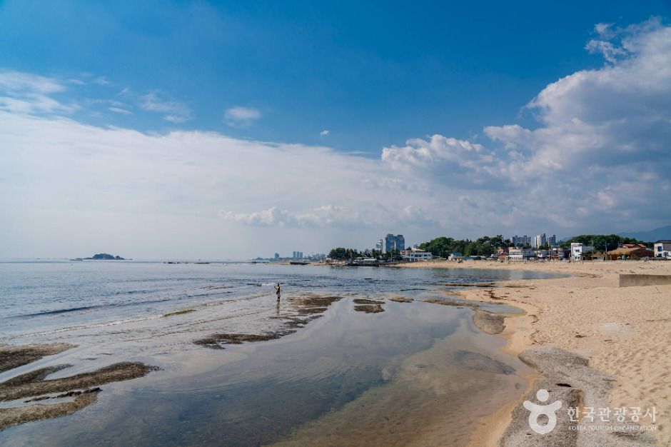 청간해변