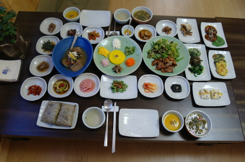 农家美食店蜜（농가맛집 밀）