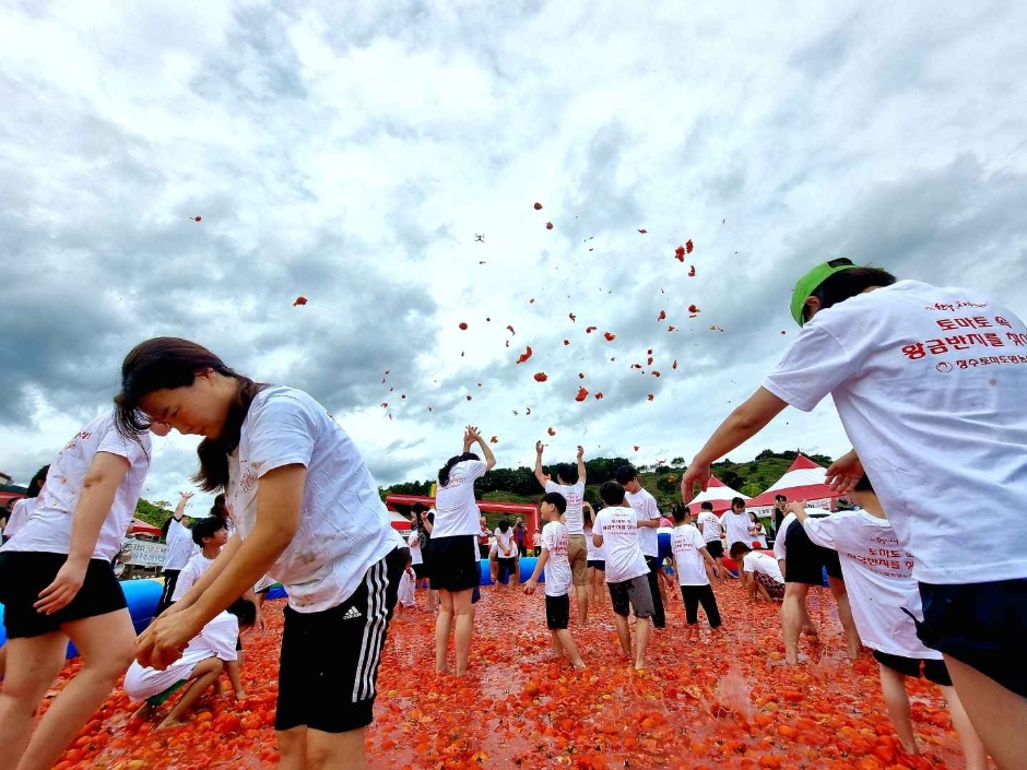 장수 한우랑 사과랑 축제