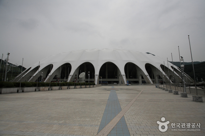 Главный стадион Азиатских игр в Пусане (부산 아시아드주경기장)10