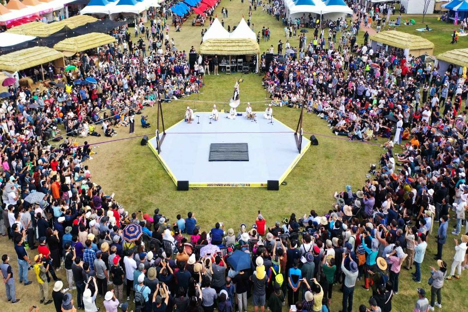 Festival Matchum Namsadang Baudeogi de Anseong (안성맞춤 남사당 바우덕이 축제)