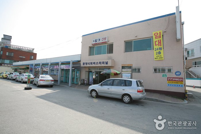 Terminal des bus interurbains de Hamyang