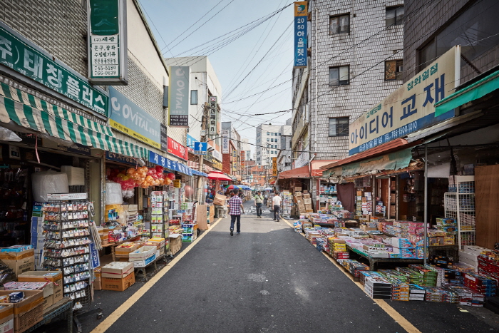 Rue de la papeterie de Dongdaemun (동대문 문구거리)