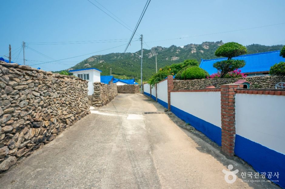 비금도 내촌마을 옛 담장