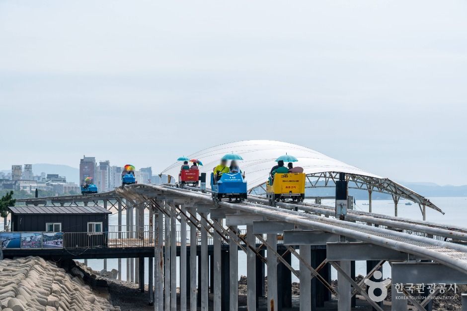 대천해수욕장 스카이바이크