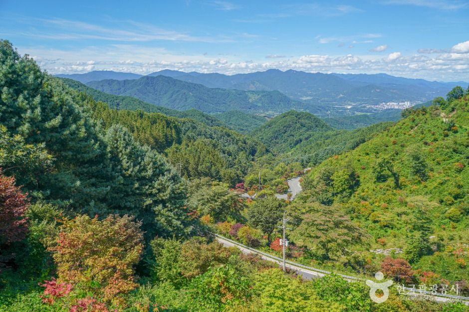 오도재와 지리산조망공원