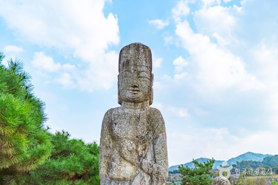 증평_증평 남하리 석조보살입상 (2)