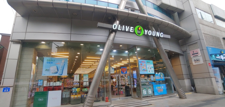 [事後免税店] Olive Young・サンス駅（올리브영 상수역）
