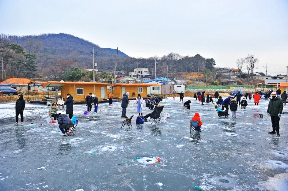 강화 양오낚시터 빙어축제