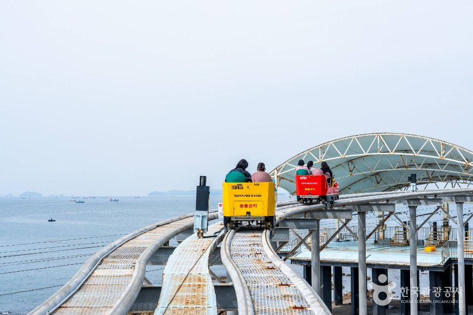 대천해수욕장 스카이바이크