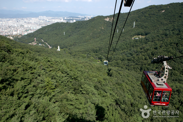 Parc Apsan à Daegu (대구앞산공원)