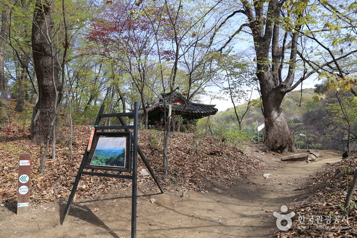 경기도 삼남길에서 본 지지대비각