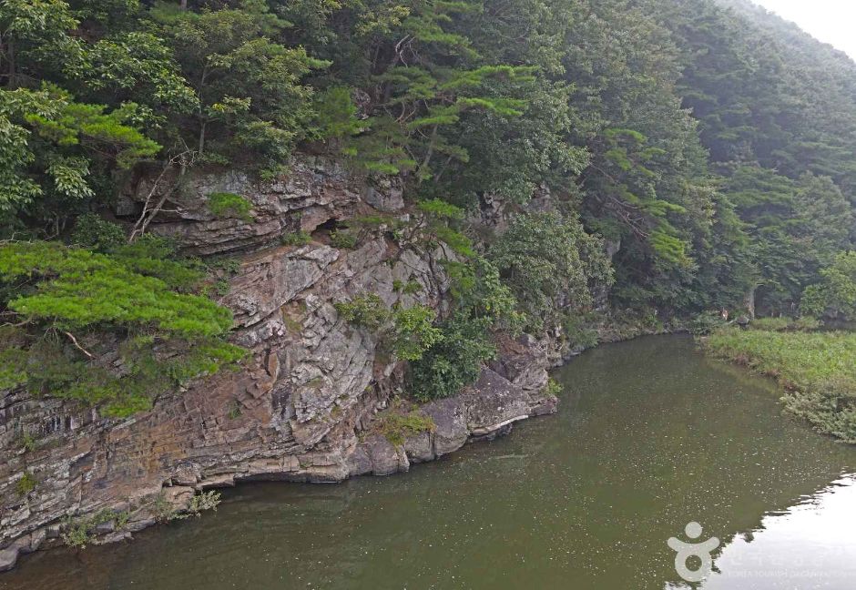 운교리 삼각주 퇴적층