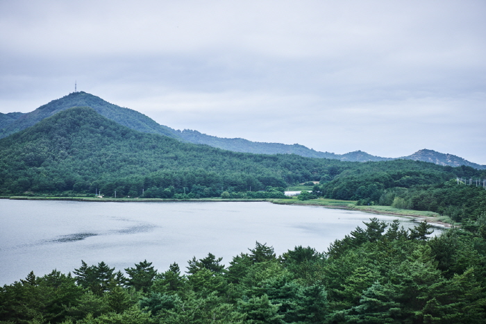 송지호 해안 서낭바위 (강원평화지역 국가지질공원)