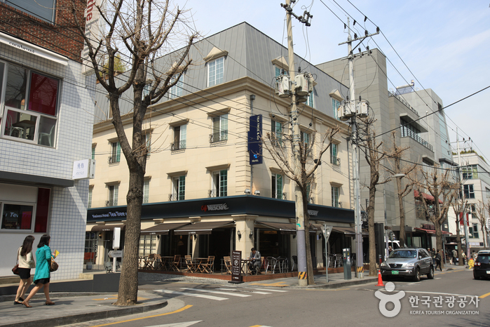 Sinsadong Garosu-gil Road (신사동 가로수길)