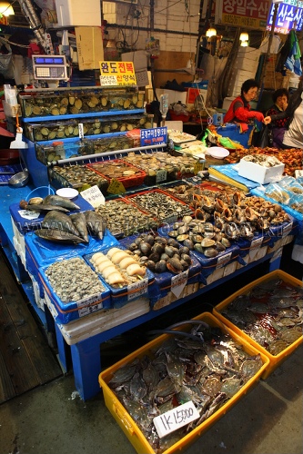 Noryangjin Fisheries Wholesale Market (노량진수산시장)