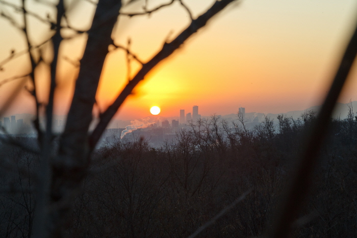개화산 해맞이 20193