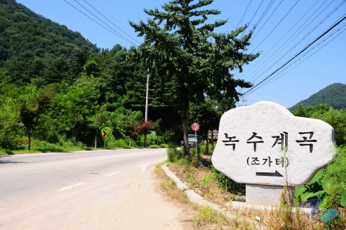녹수계곡 사진2