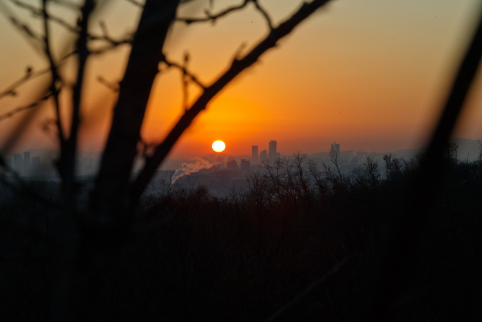 개화산 해맞이 2019