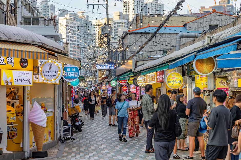 釜山海雲臺市場(부산 해운대시장)