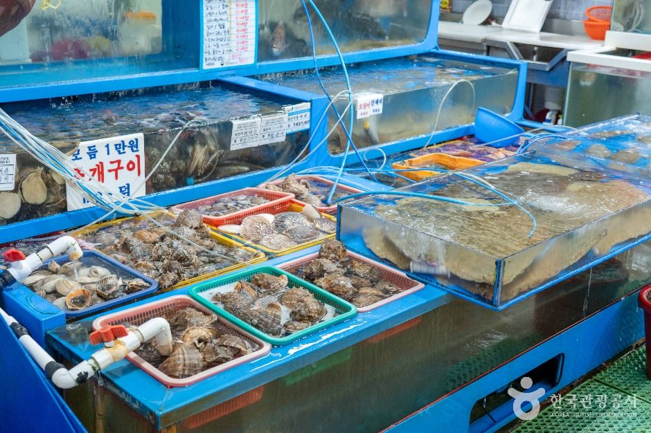 무창포 수산물시장