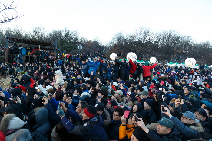 개화산 해맞이 20194