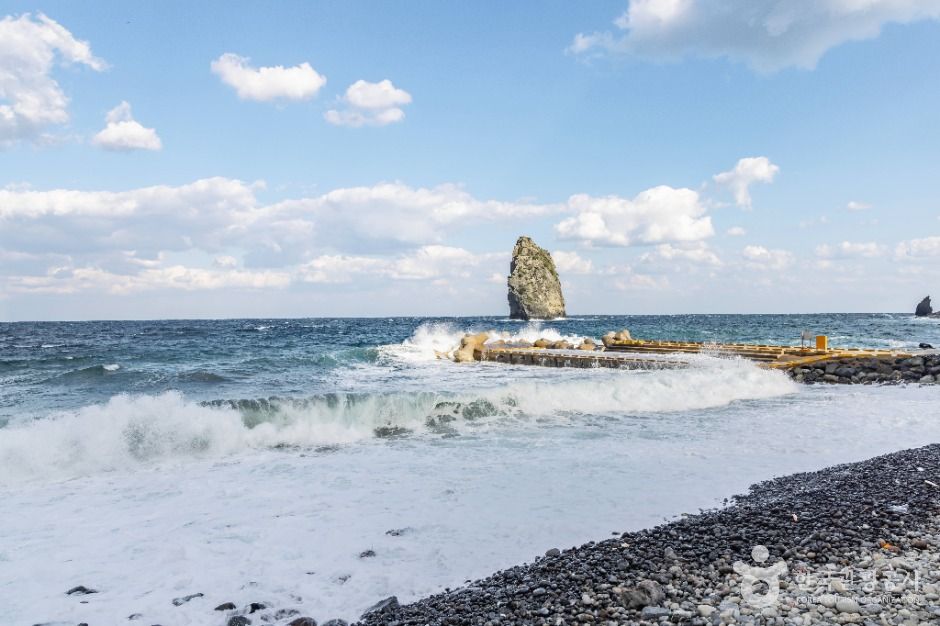 죽암몽돌해안 (울릉도, 독도 국가지질공원)