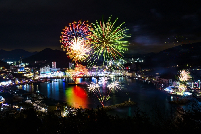 거제 장승포항 송년불꽃축제 20191