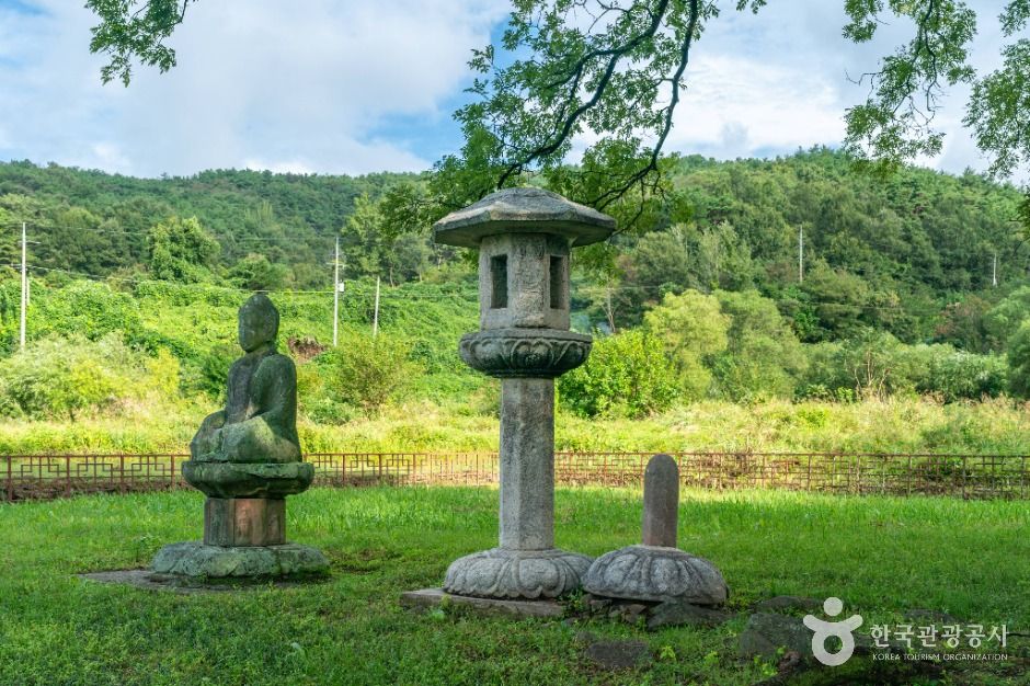 합천 백암리 석등