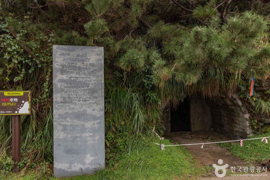 송악산 진지동굴