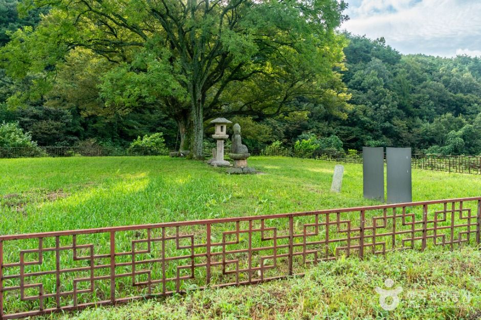 합천 백암리 석등