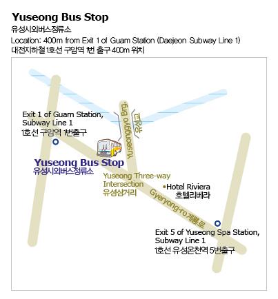 Daejeon Subway Map