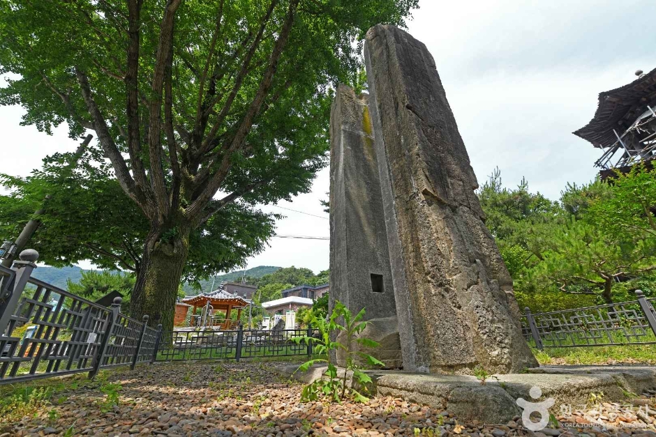 공주상신리 당간지주