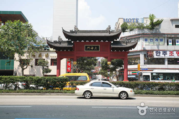 Quartier chinois de Busan (Quartier de Shanghai) (상해문.상해거리)