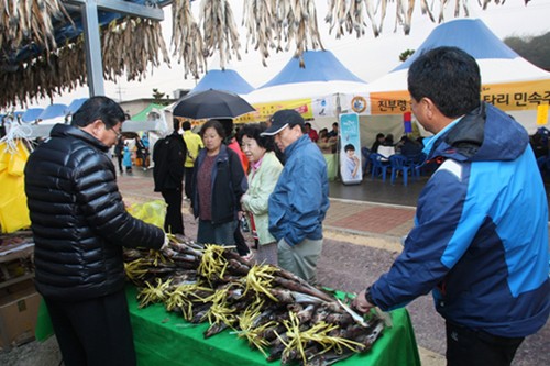 통일고성명태축제 2015