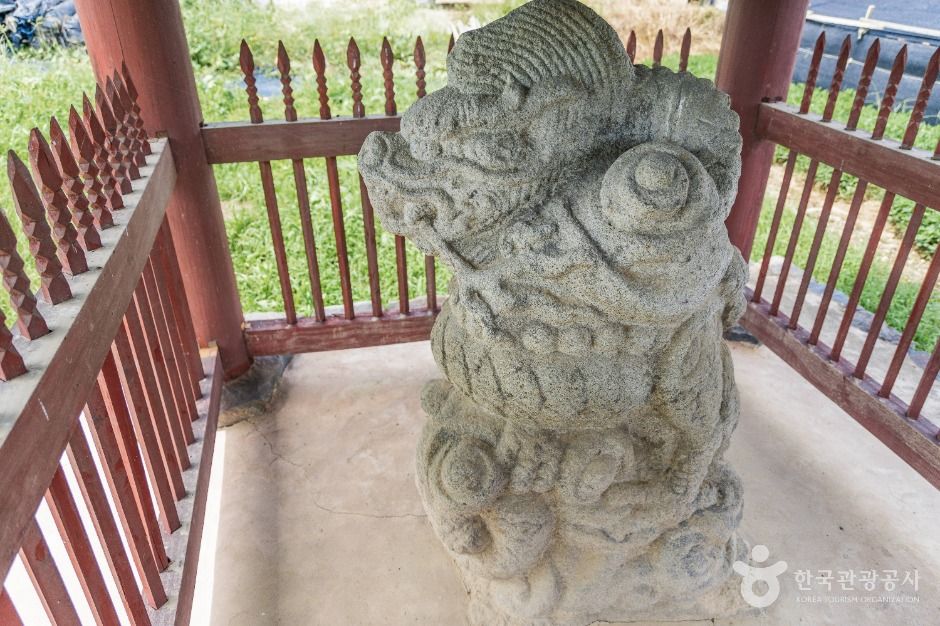 금산 천내리 용호석