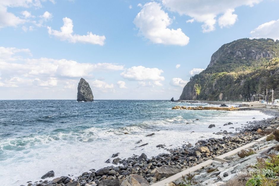 죽암몽돌해안 (울릉도, 독도 국가지질공원)