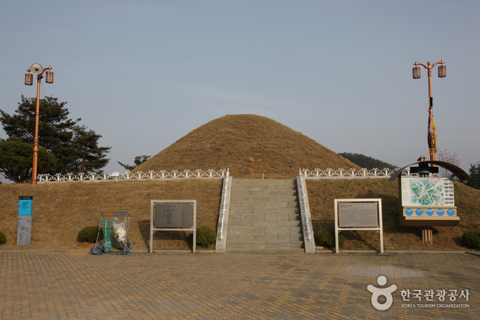 Historische Gräber Goryeong Jisandong (고령 지산동 고분군)