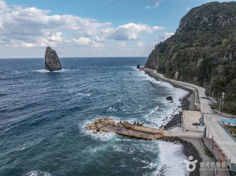 죽암몽돌해안 (울릉도, 독도 국가지질공원)