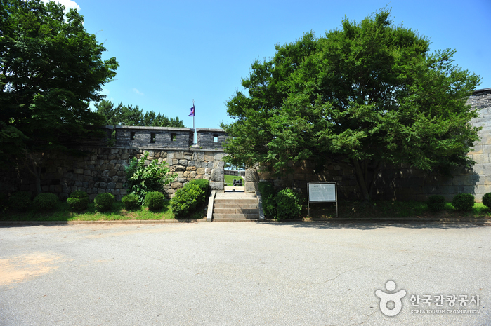 Gwangseongbo Fortress, Part of the Gwangseongbo Fort, Later Named Anhaeru,  Meaning Peaceful Sea, Ganghwa South Korea Stock Image - Image of ganghwa,  island: 247113699