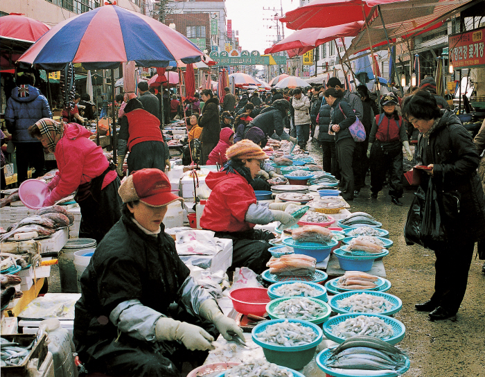 Mercado Gijang de Busan (부산 기장시장)