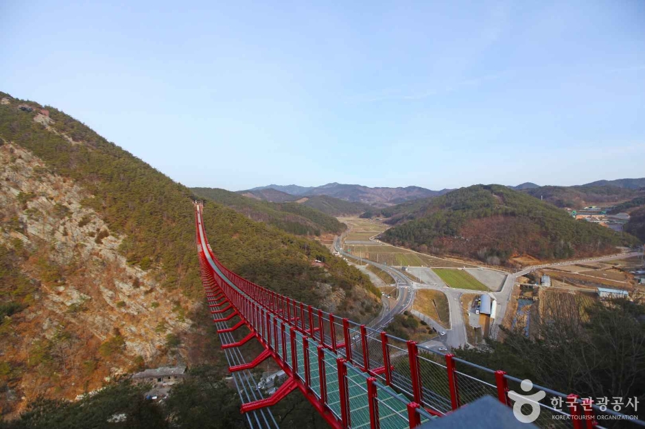 순창군 채계산 출렁다리