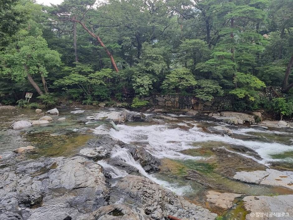 표충사 계곡